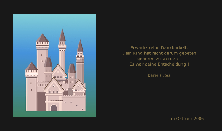 Ein Schloss wird mit virtuellen Bausteinen gebaut.
