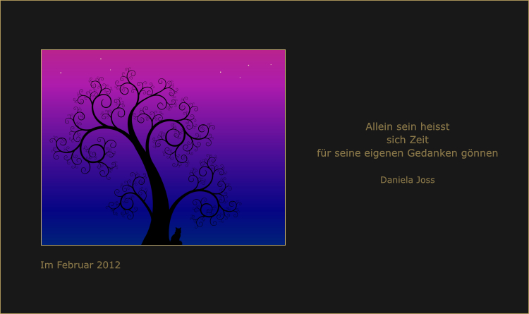Filigraner Swirl-Baum.
