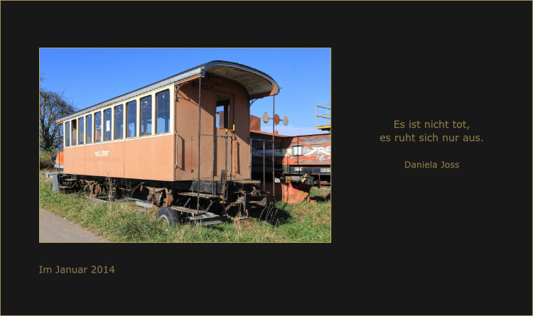 Personenwagen mit der Bezeichnung OJB B2i 23 wurde ursprünglich 1908 für die Langenthal-Jura-Bahn (LJB) gebaut