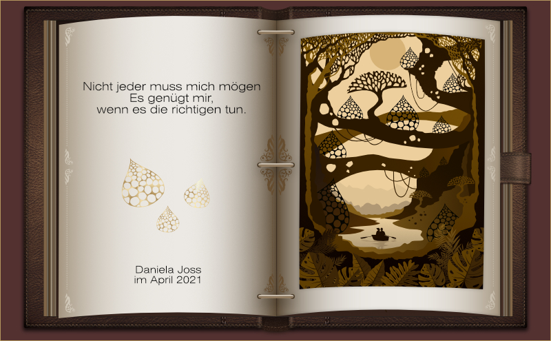 3D Paper-Art – Maori Landschaft.