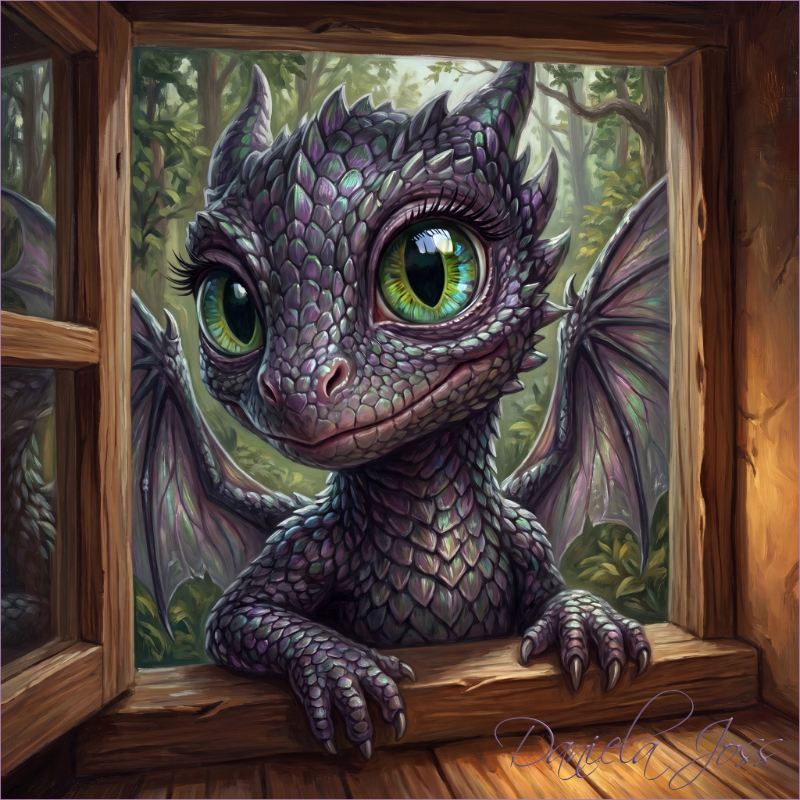 Kleiner Drache Daria von Daniela Joss