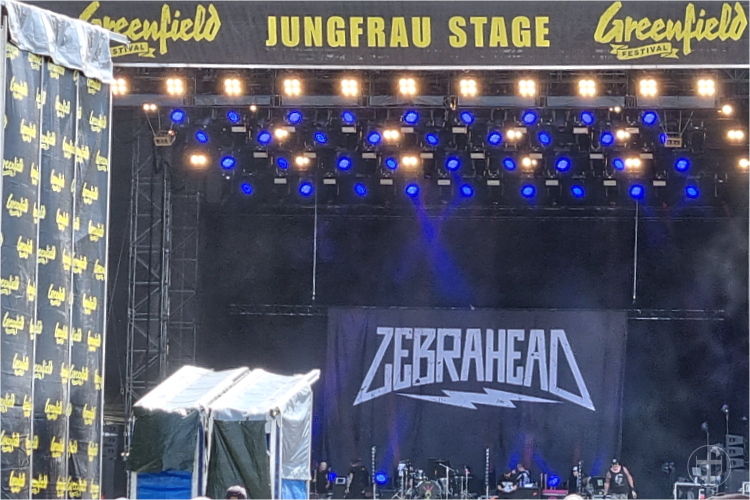 Jungfrau-Bühne am Greenfield Festival.