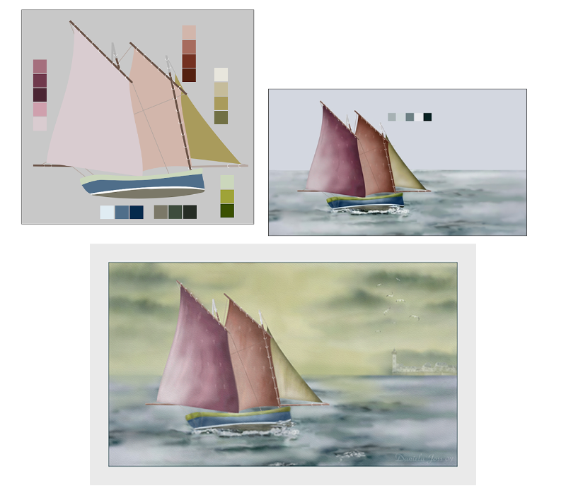 Aquarell - Tutorial Ulead PhotoImpact - Daniela Joss