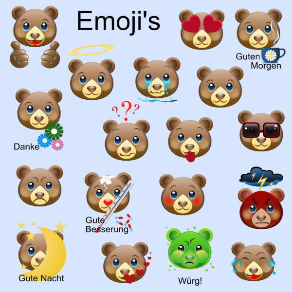 Emoticons, Smileys, Emoji