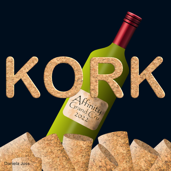 Kork als Untersetzer, Pinnwand und Tasche.